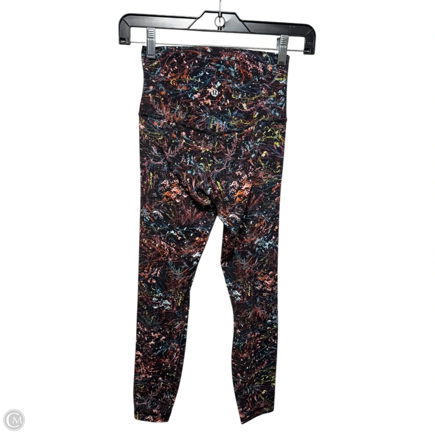 Athletic Leggings By Lululemon In Multi-colored, Size: 2