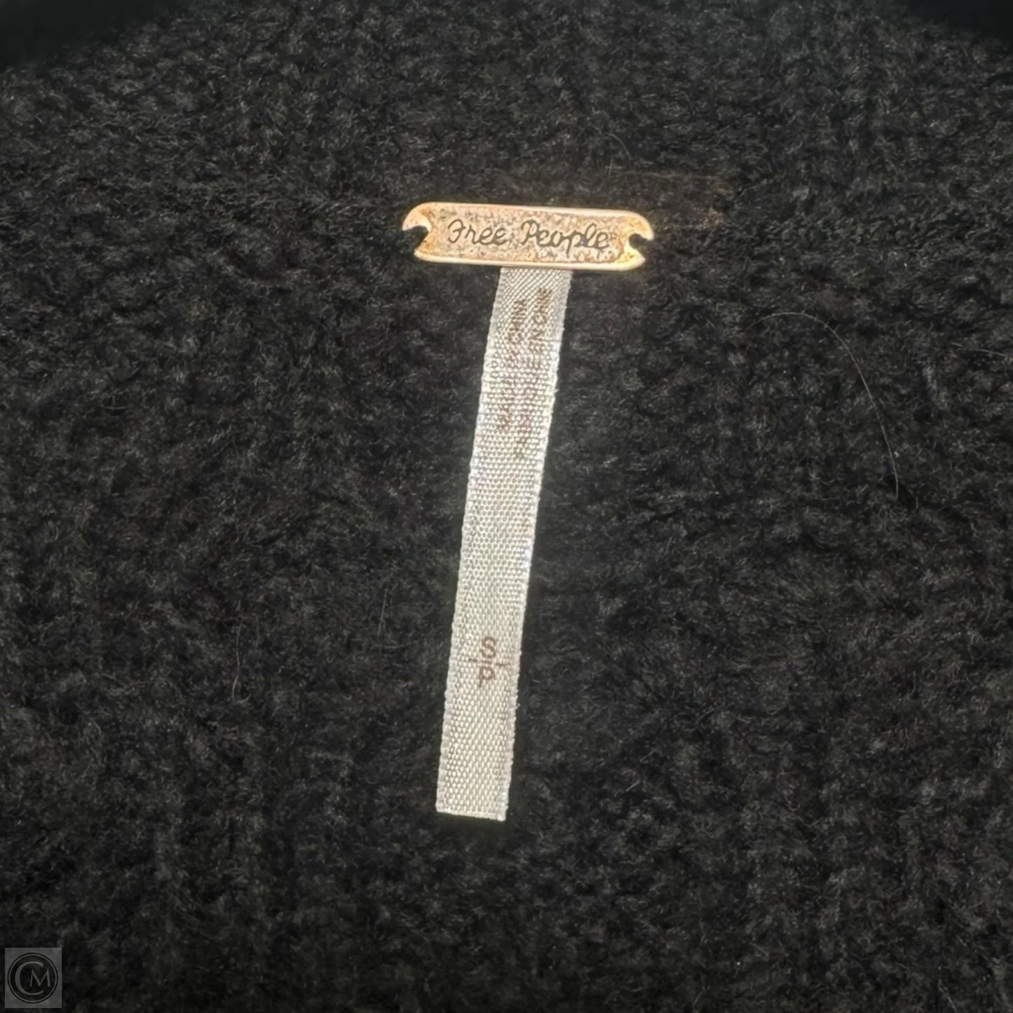 Sweater Cardigan By Free People In Black, Size: S