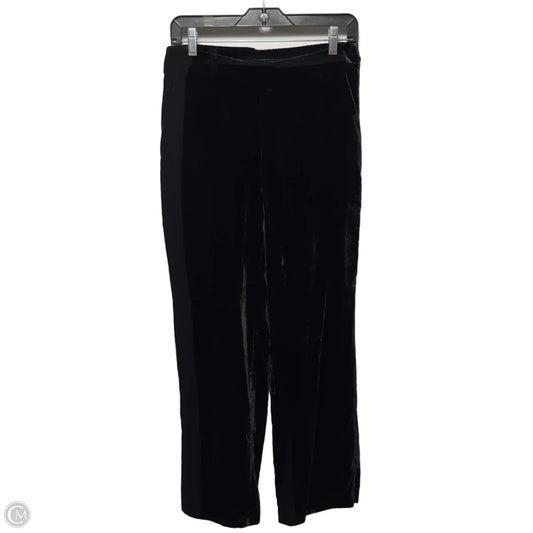 Velvet Pants Lounge By Talbots In Black, Size: 2