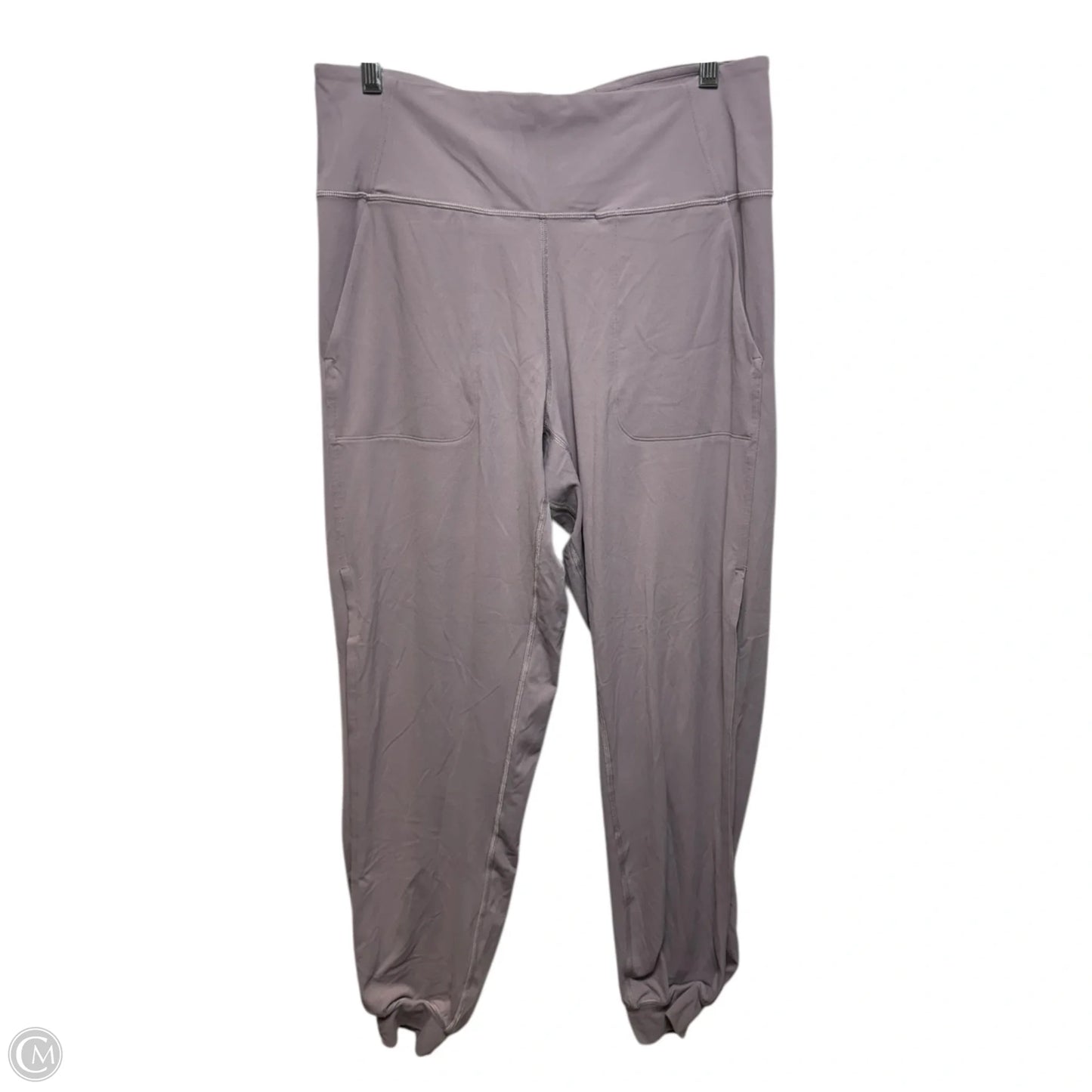 Athletic Pants By Lululemon In Purple, Size: 12