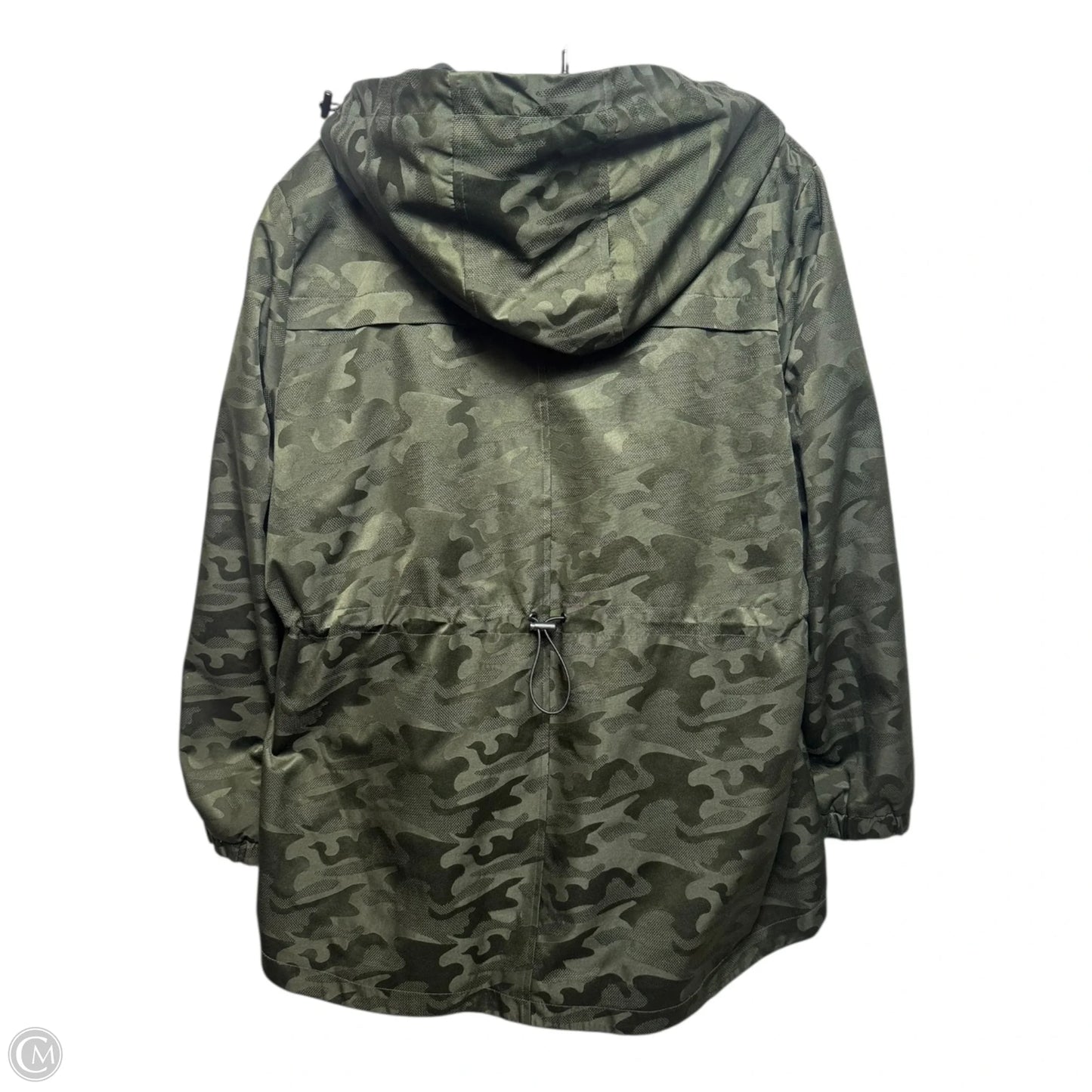 Fleece Lined Windbreaker Jacket By Michael By Michael Kors In Camouflage Print, Size: Xl