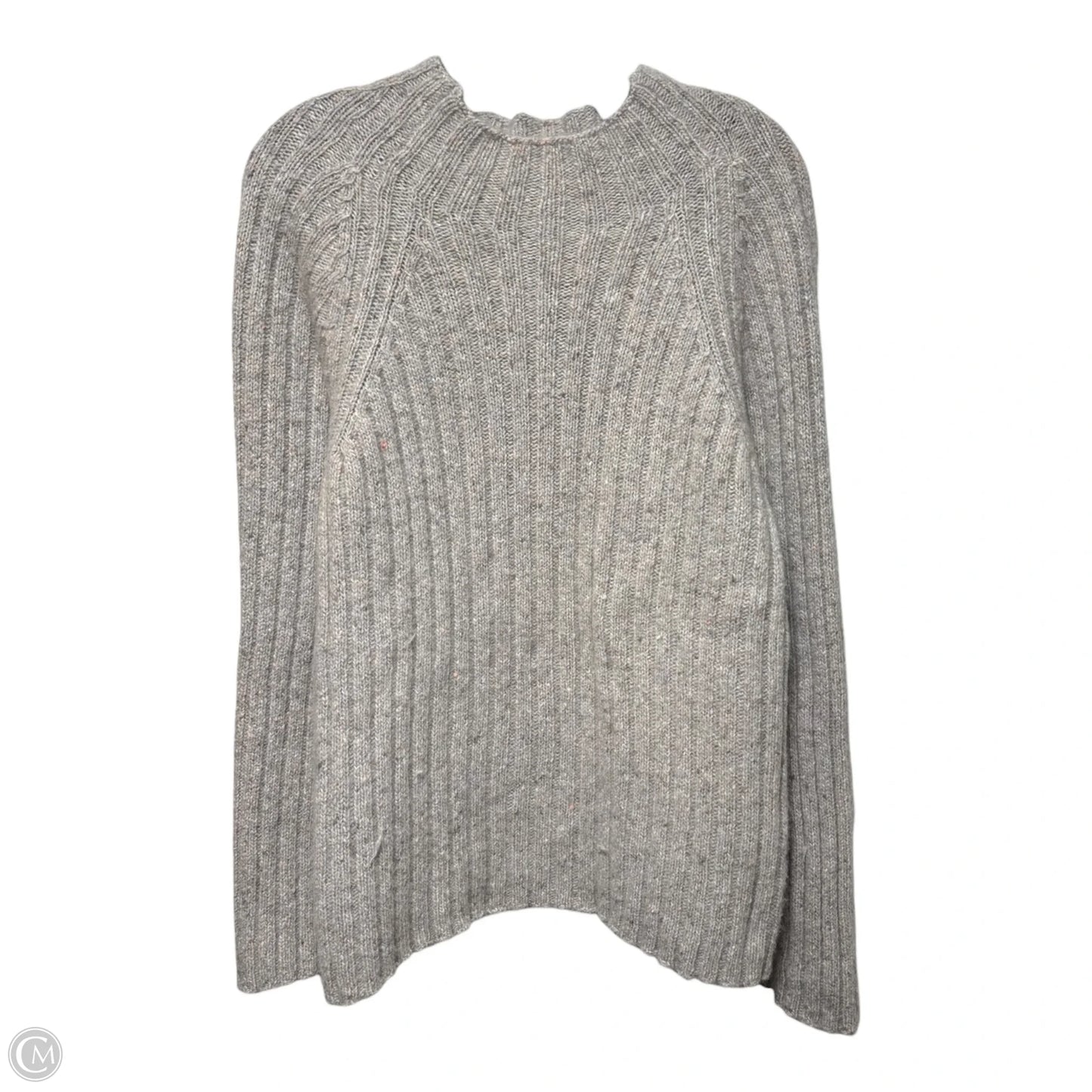 Merino Wool Blend Sweater By Ciao Lucia In Taupe, Size: M