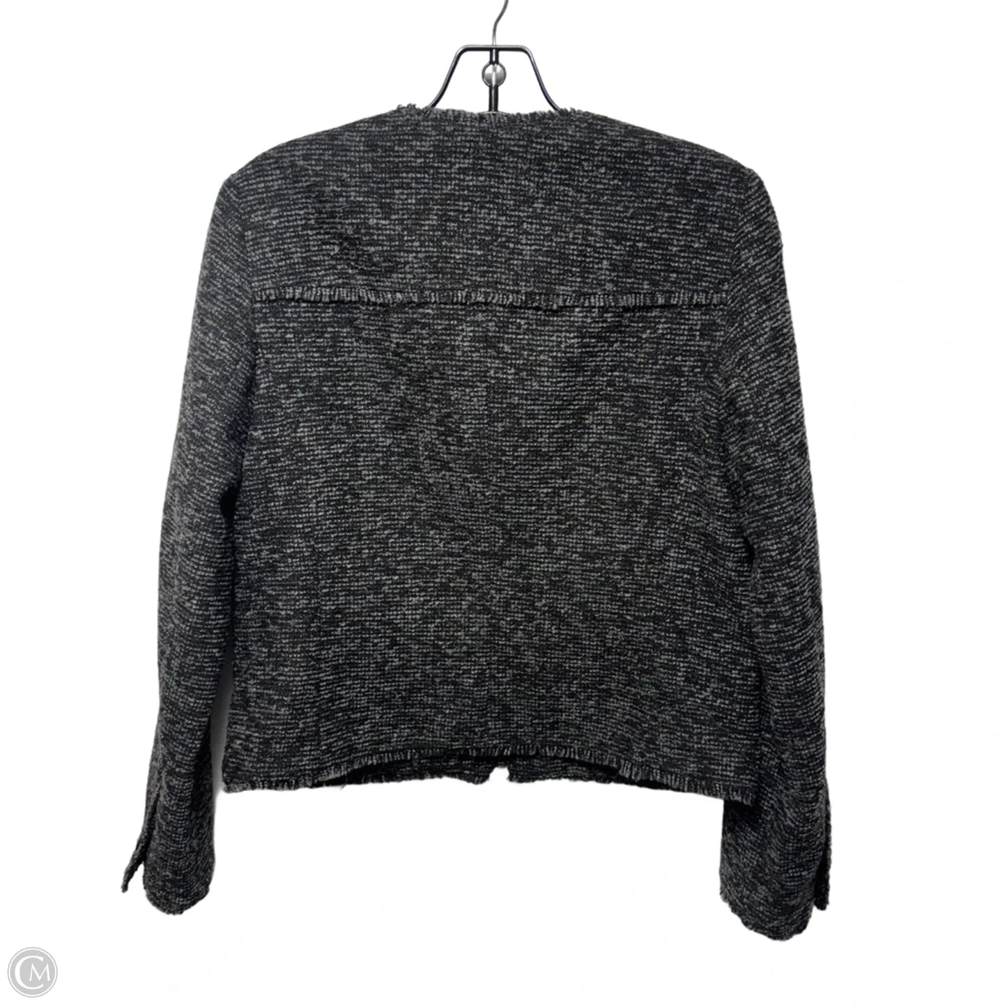 Jacket Other By Banana Republic In Black & Grey, Size: 6