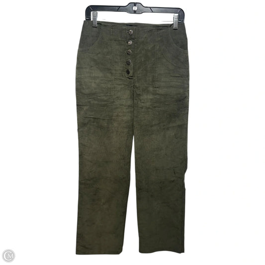 Pants Corduroy By House Of Harlow In Green, Size: 4