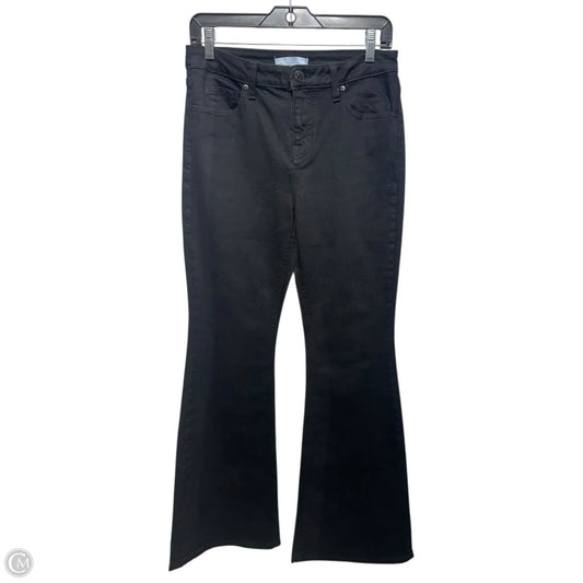 Jeans Flared By Antonio Melani In Black Denim, Size: 6