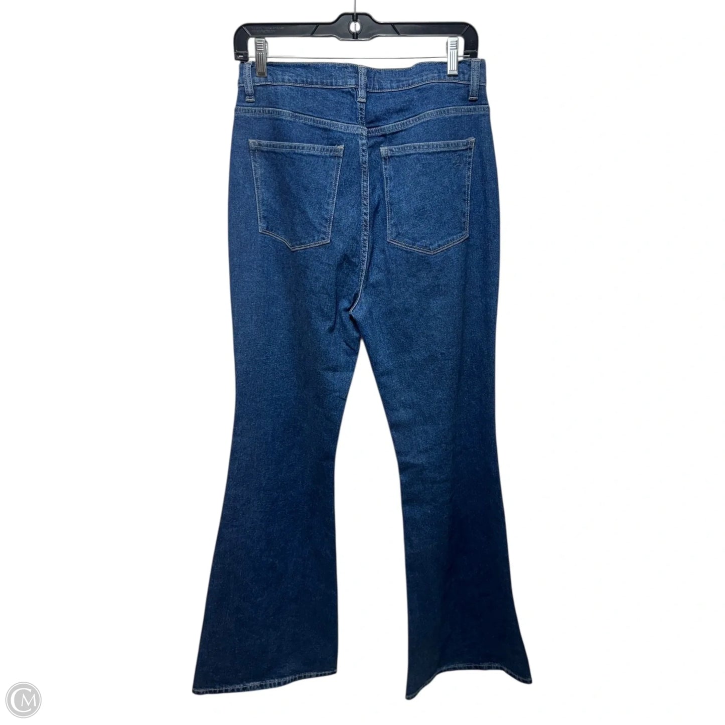High Rise Jeans Flared By Dl1961 In Blue Denim, Size: 6