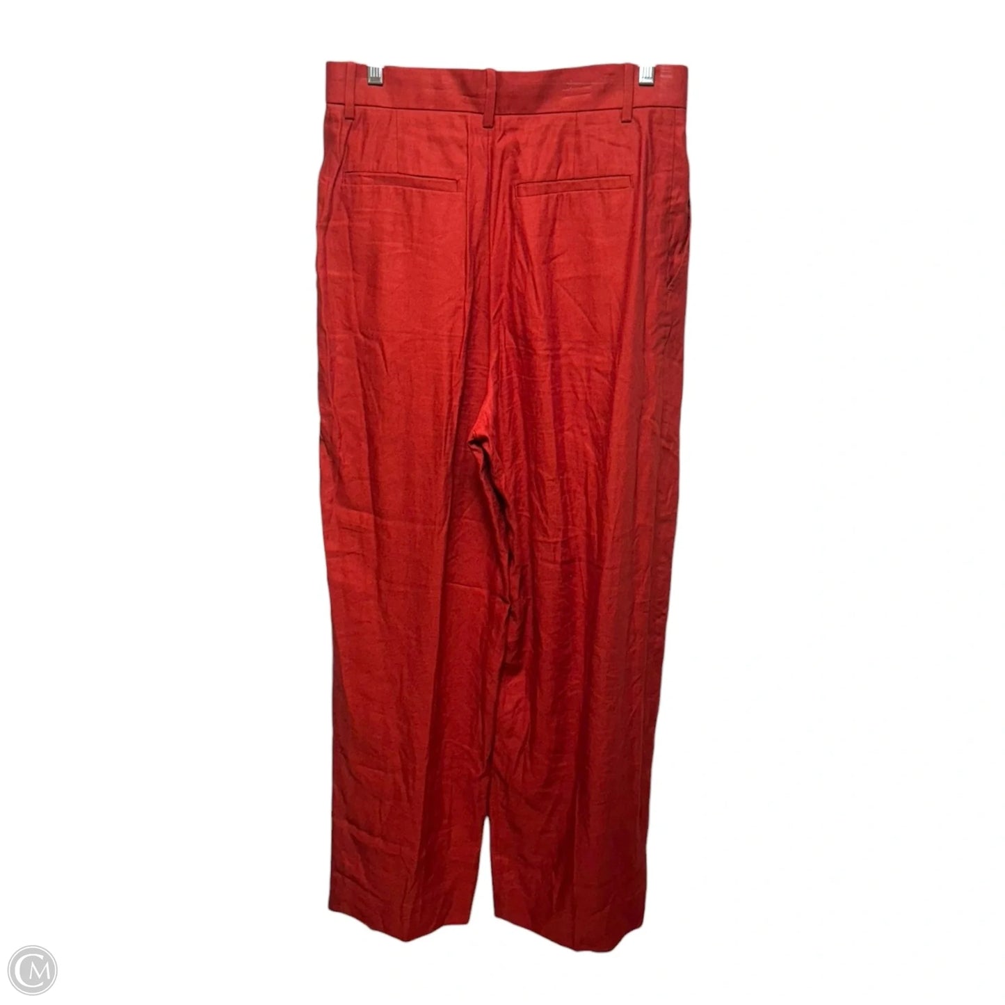 Pants Wide Leg By Banana Republic In Red, Size: 4