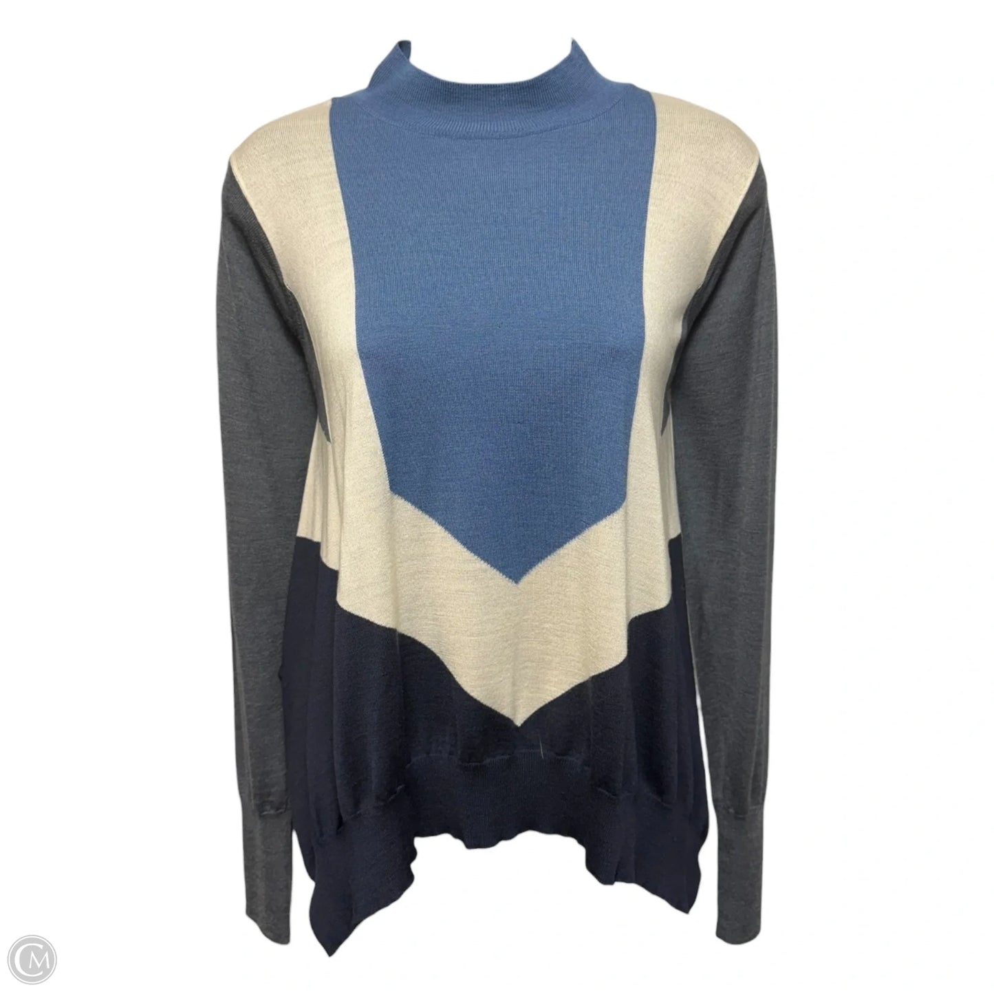 Wool & Silk Sweater Luxury Designer By Stella Mccartney In Multi-colored, Size: S