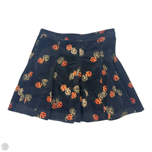 Good Day Sunshine Floral Corduroy Mini Skirt By Free People In Floral Print, Size: 8