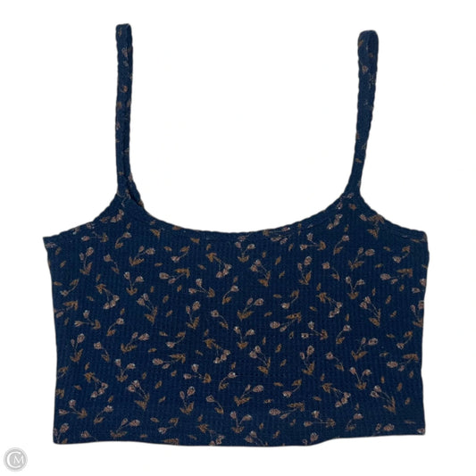 One of the Girls Crop Top By Free People In Blue & Brown, Size: S