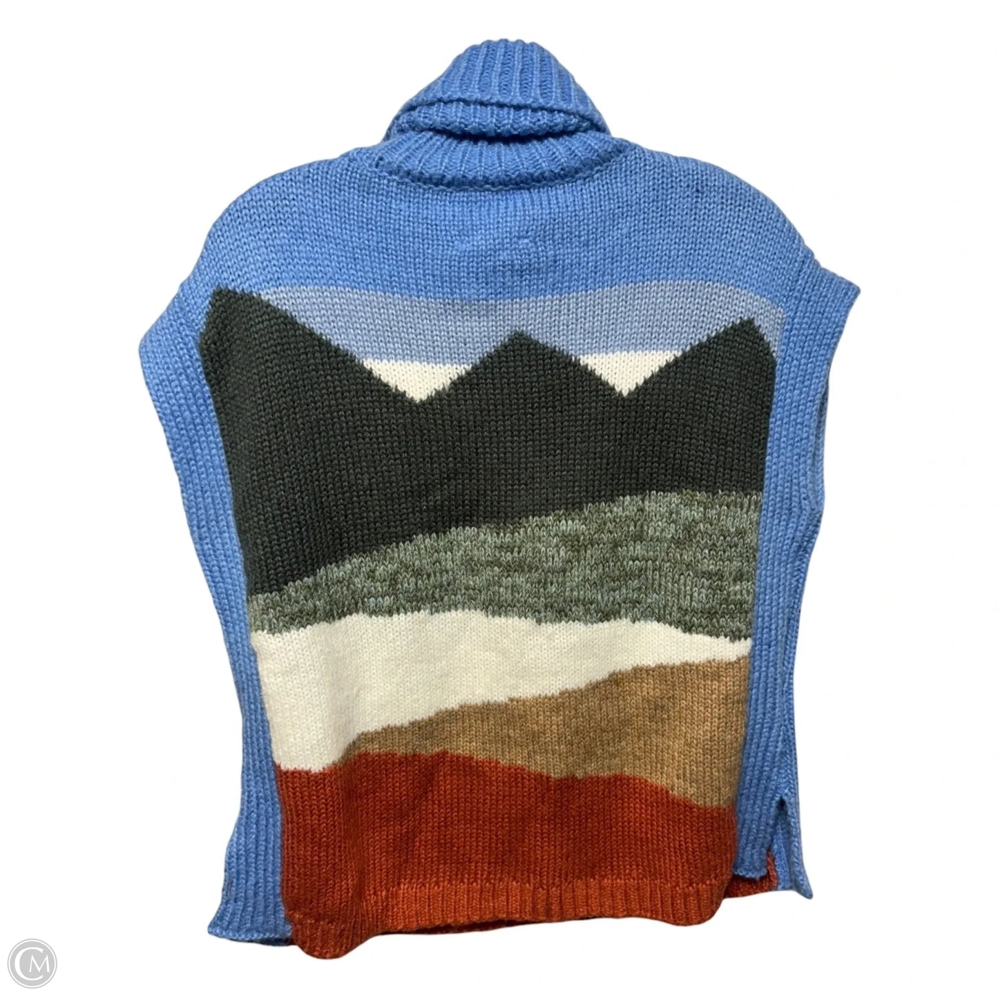 Vest Sweater By Laura Dalgaard for Anthropologie In Multi-colored, Size: Osfm