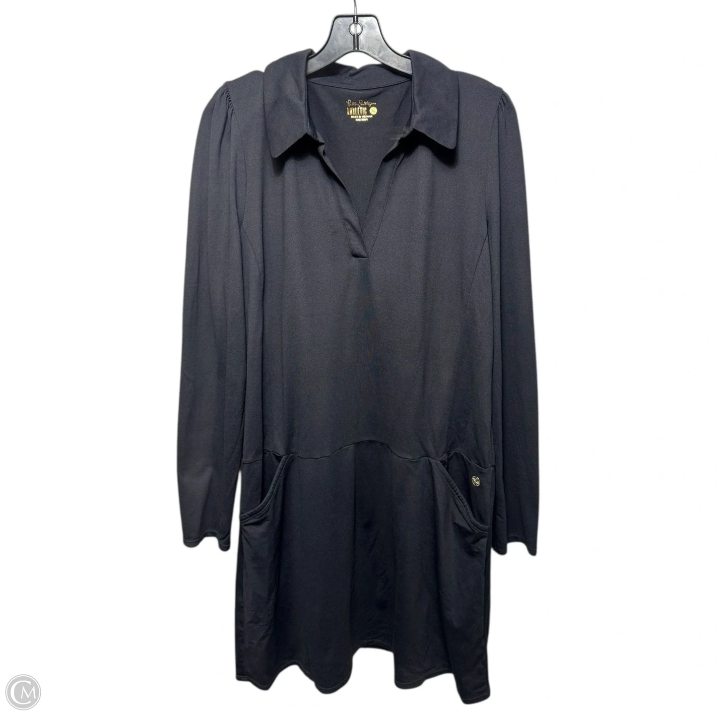 Luxletic Dress Designer By Lilly Pulitzer In Black, Size: Xl