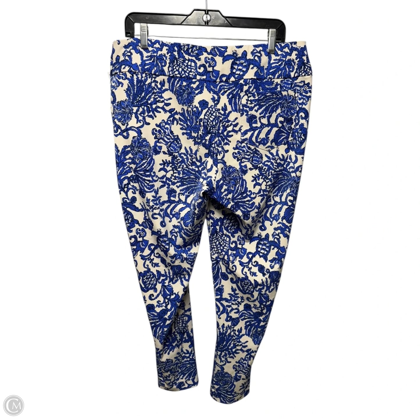 Athletic Legging Pants Designer By Luxletic Lilly Pulitzer In Multi-colored, Size: 14