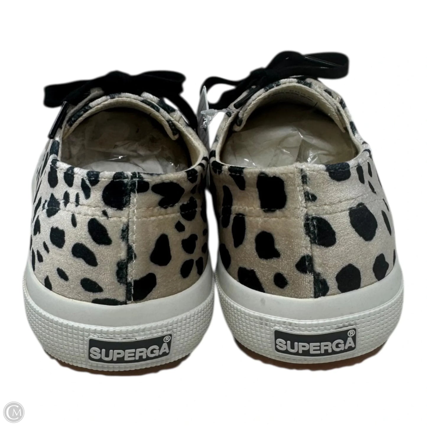 Velvet Shoes Sneakers By Superga In Animal Print, Size: 8.5