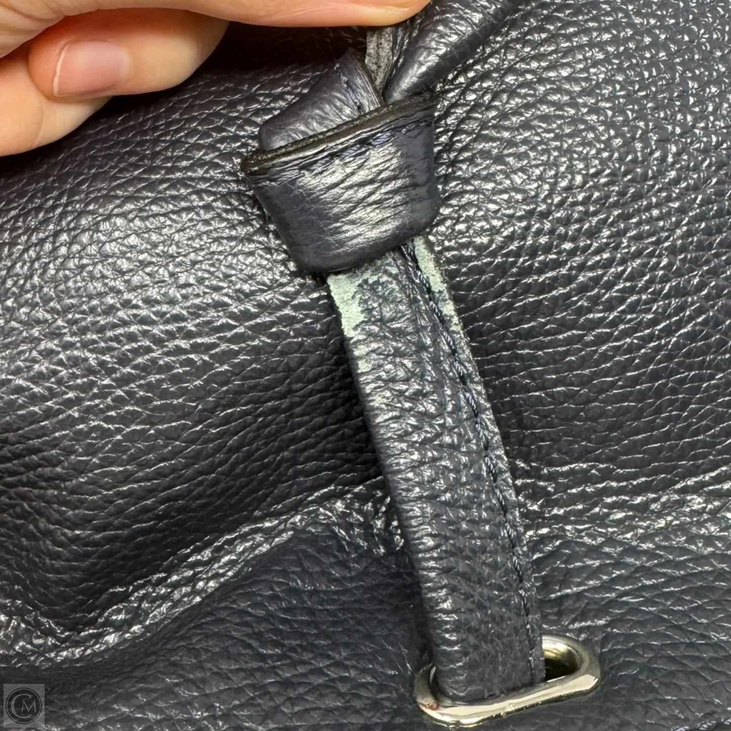 Italian Leather Knot Tote By Persaman, Size: Large