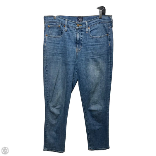 Relaxed Boyfriend Jeans By J. Crew In Blue Denim, Size: 6/28