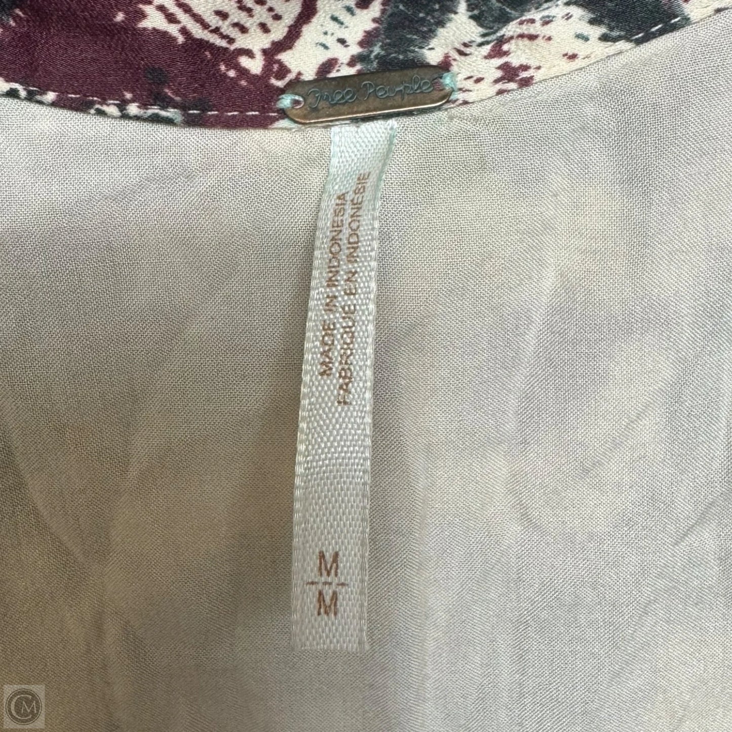 Say You Love Me Boho Paisley Mini Dress By Free People In Multi-colored, Size: M