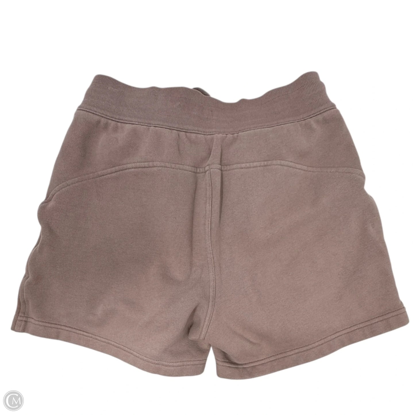 Scuba High-Rise Shorts By Lululemon In Taupe, Size: 6