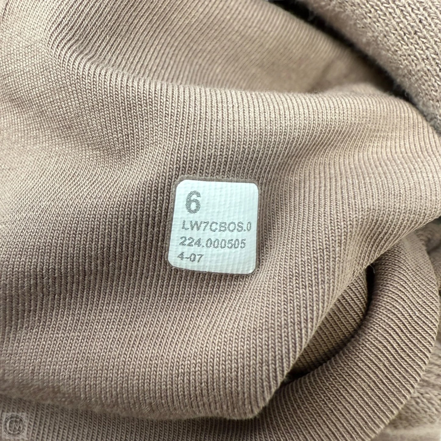 Scuba High-Rise Shorts By Lululemon In Taupe, Size: 6