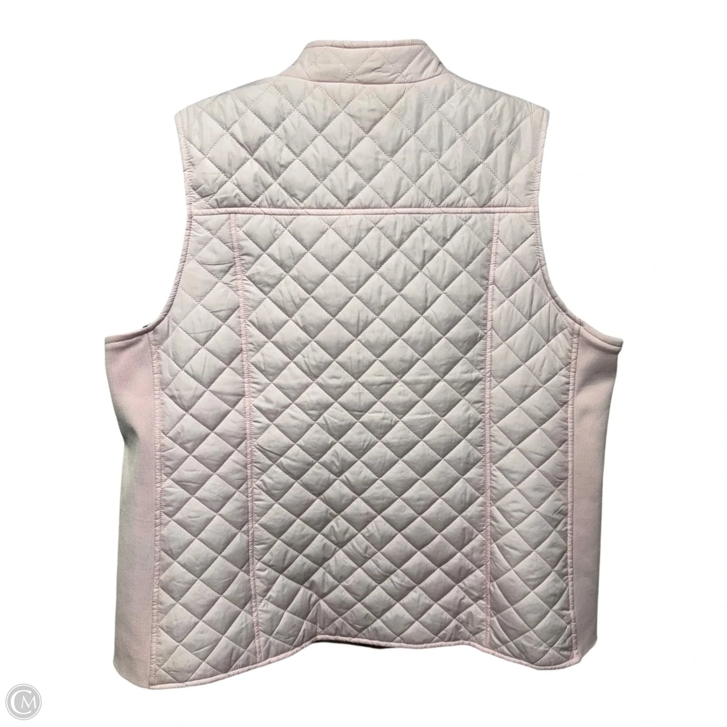 Vest Puffer & Quilted By Kim Rogers In Pink, Size: Xxl