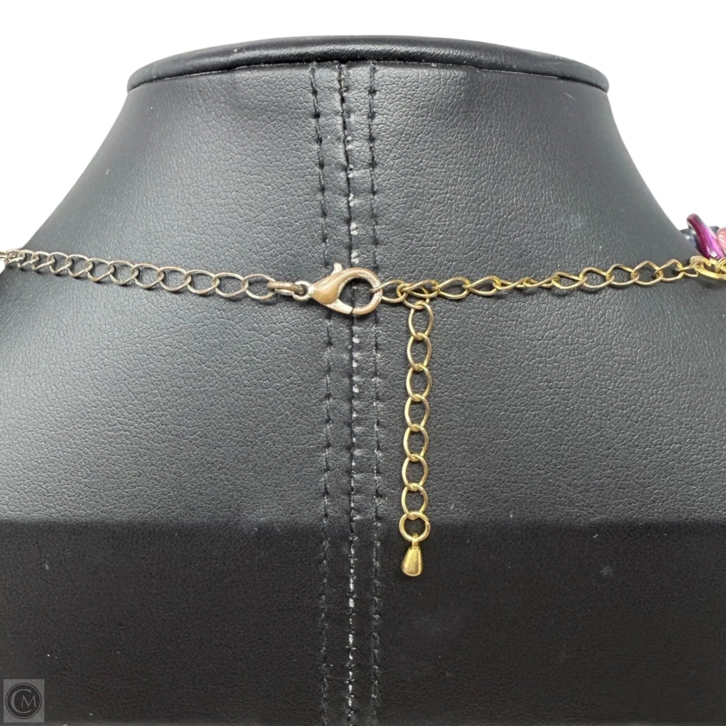 Triple Strand Multi Stone Layered Statement Necklace  By Clothes Mentor