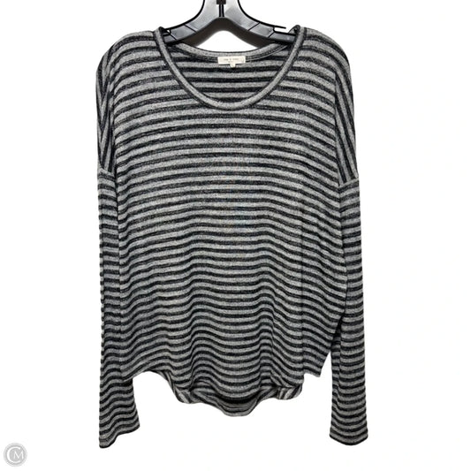 Sweater By Rag And Bone In Striped Pattern, Size: L