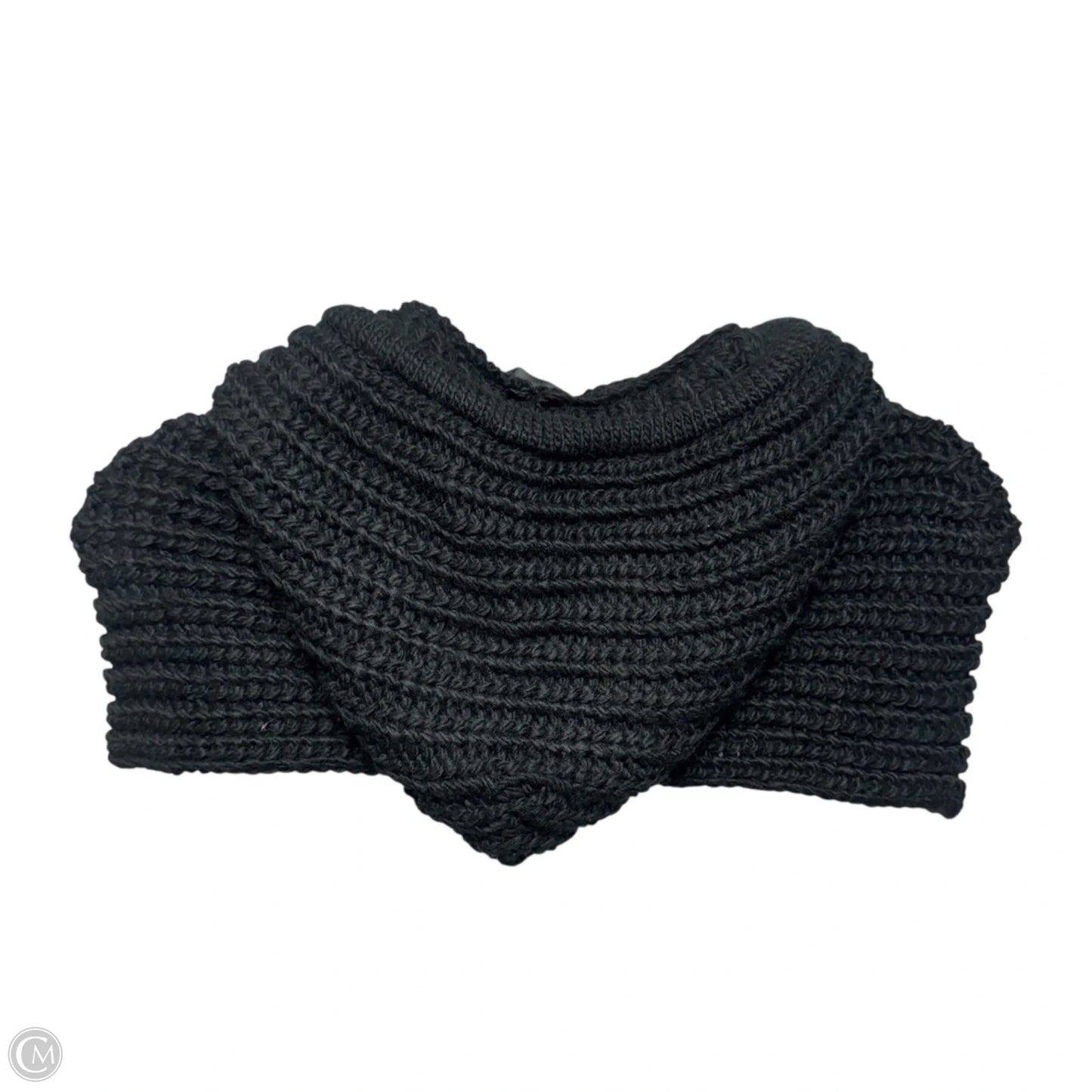 Hooded Scarf Winter By Anthropologie In Black