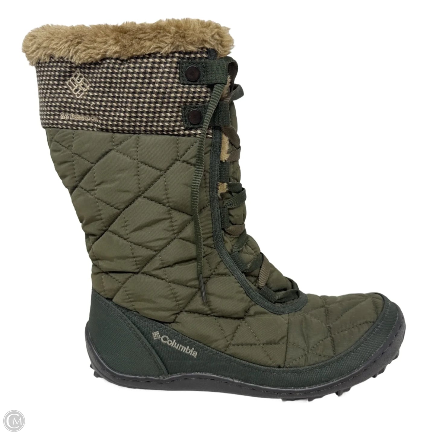 Minx Mid II Omni-Heat insulated Waterproof Winter Boots Snow By Columbia In Green, Size: 7.5