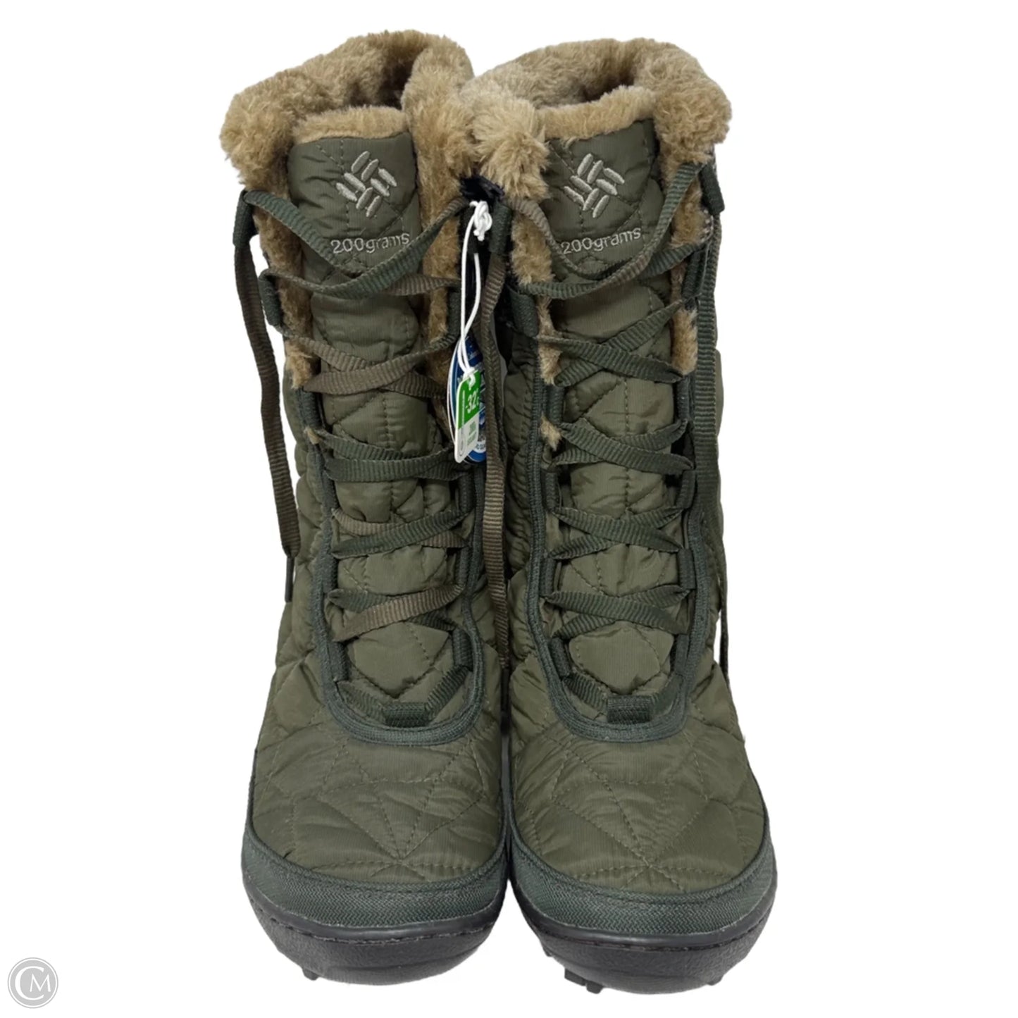 Minx Mid II Omni-Heat insulated Waterproof Winter Boots Snow By Columbia In Green, Size: 7.5