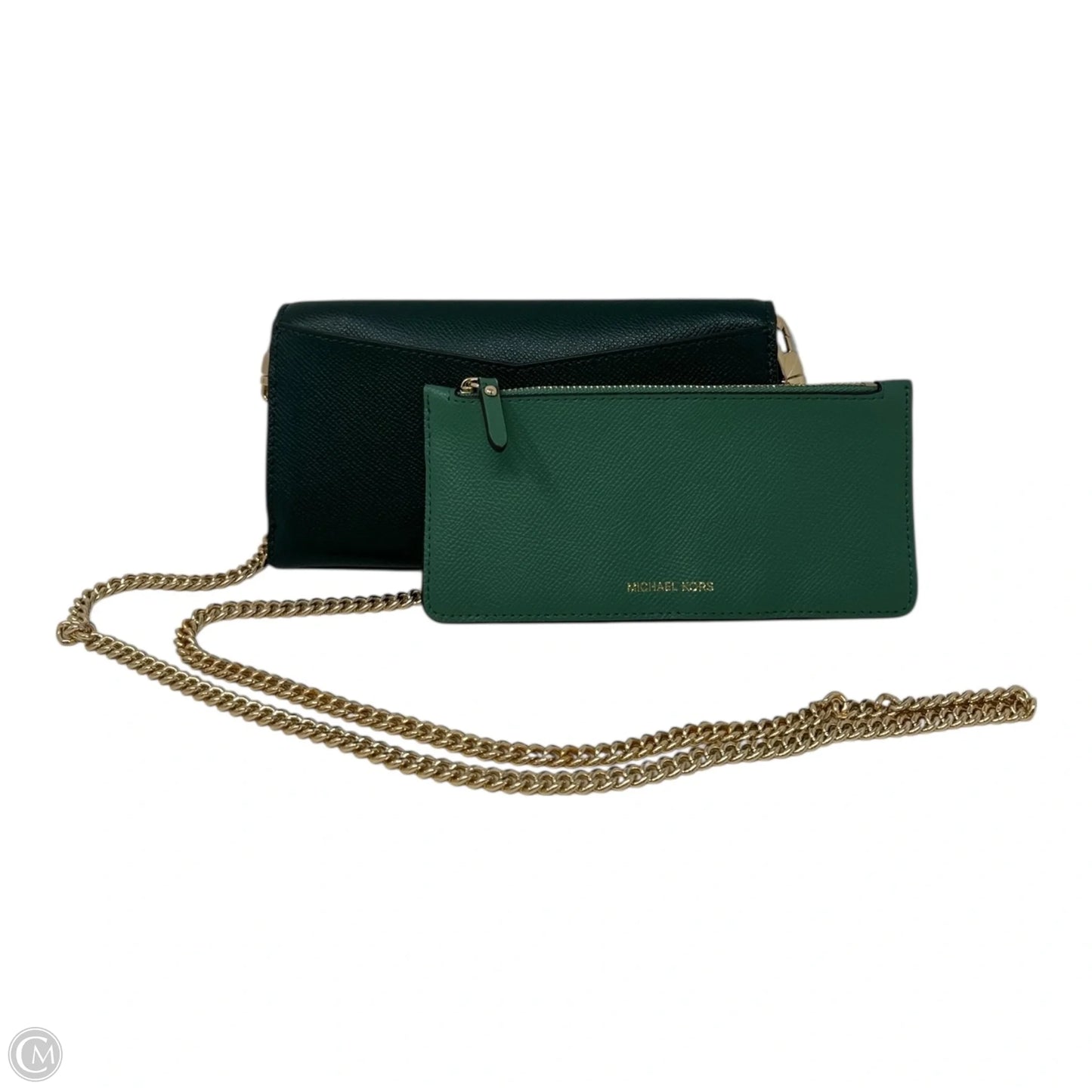 Wallet On Chain Crossbody Designer By Michael Kors, Size: Small