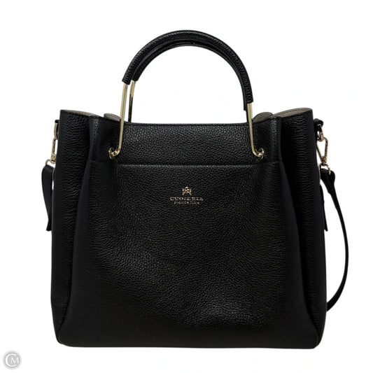 Italian Leather Top Handle Tote By Cuoieria Fiorentina, Size: Large