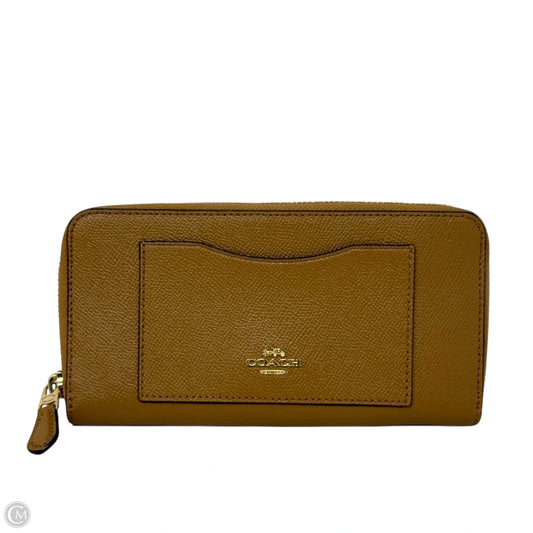 Accordion Zip Wallet Designer By Coach, Size: Medium