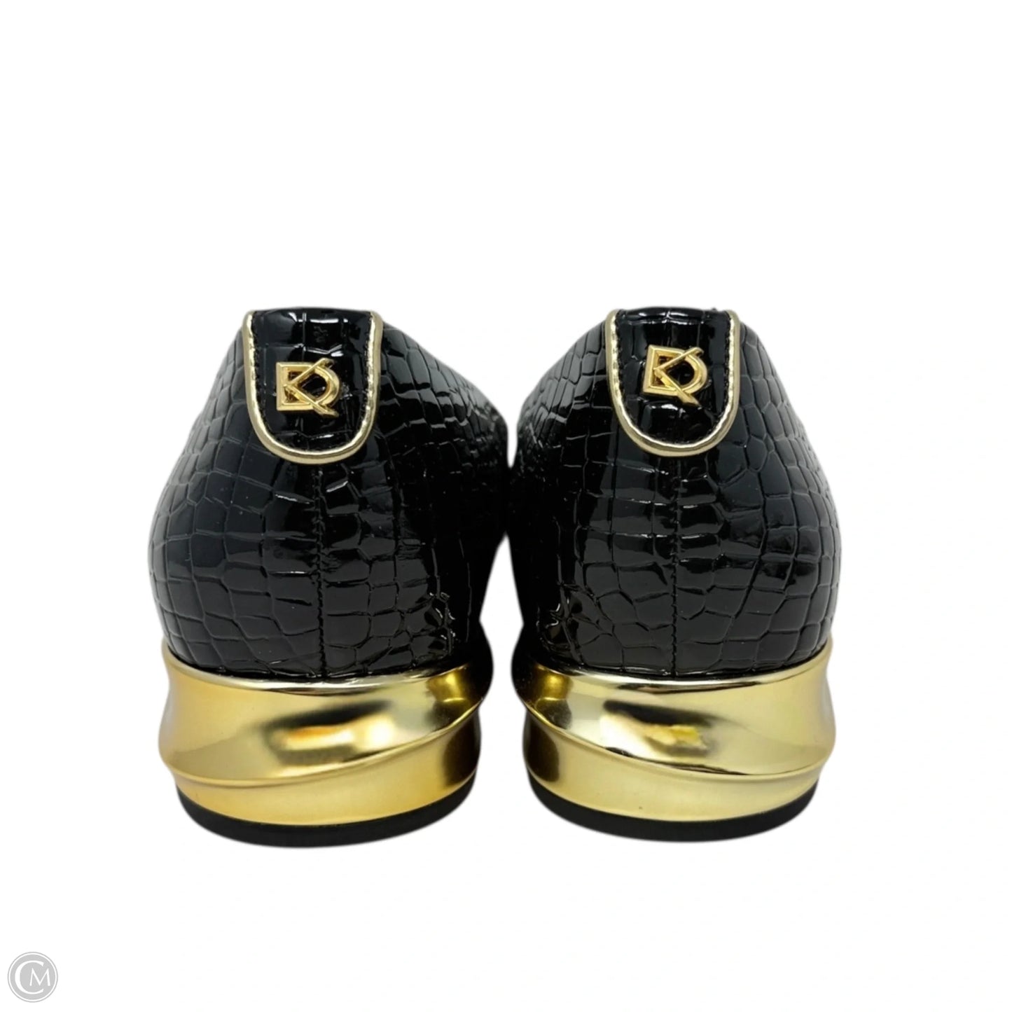 Savita Snip Toe Flats By Donna Karan In Black, Size: 10