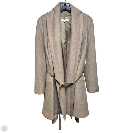 Belted Wool Blend Coat By Altard State In Beige, Size: S