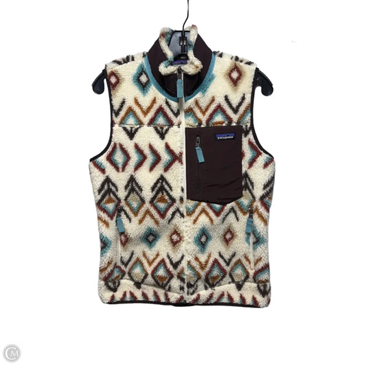 Vest Faux Fur & Sherpa By Patagonia In Multi-colored, Size: S