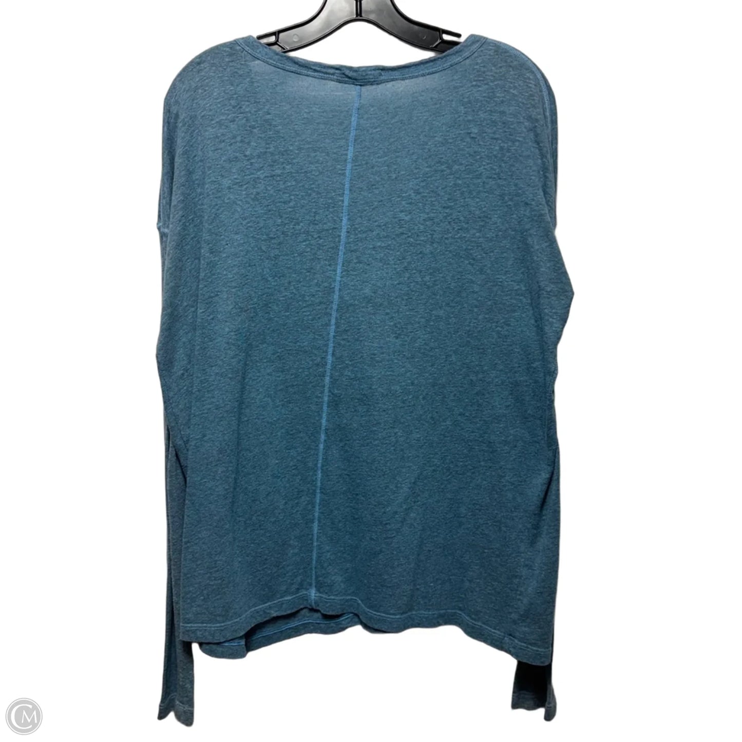Top Long Sleeve Basic By Sundry In Aqua, Size: Osfm