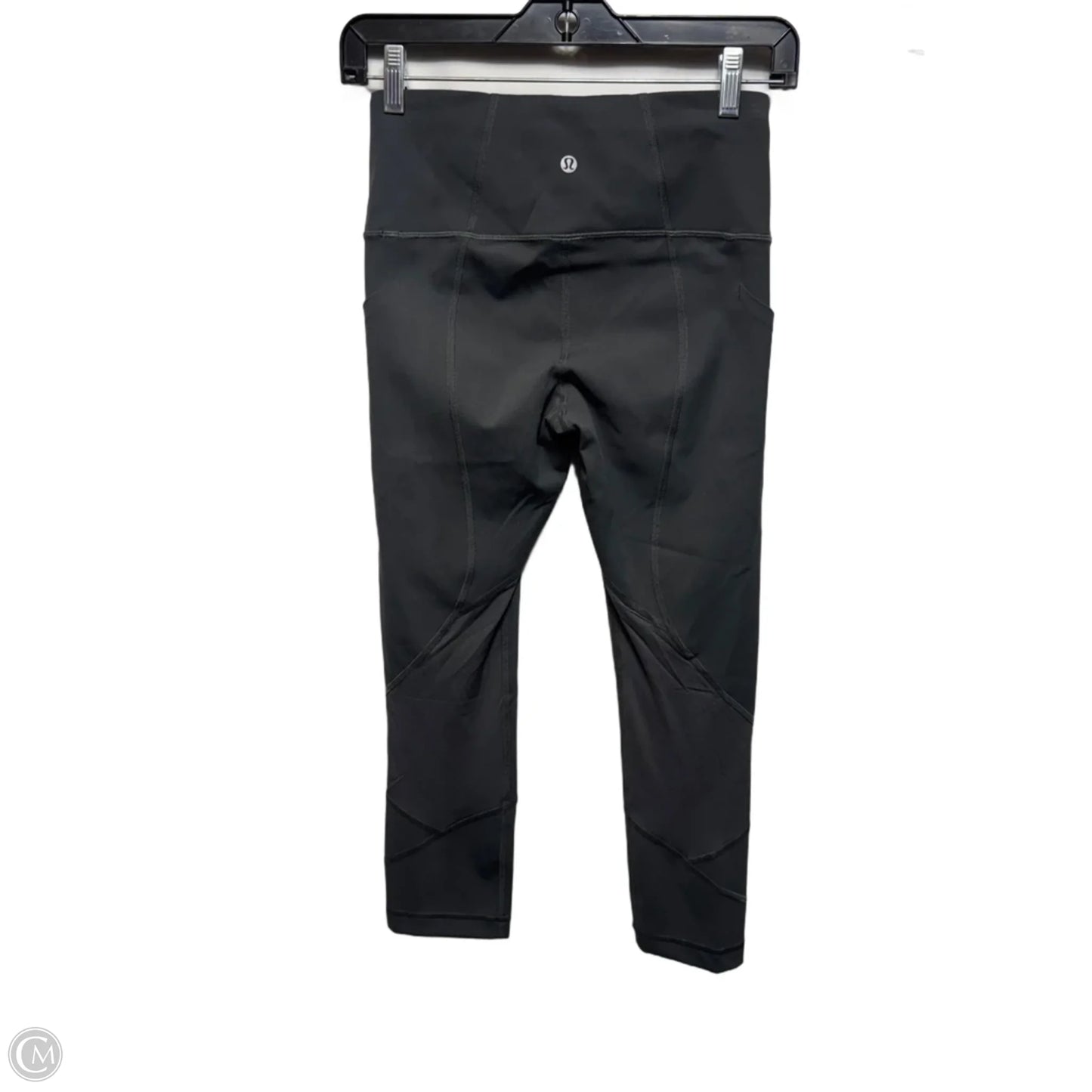 Athletic Leggings Capris By Lululemon In Grey, Size: 4