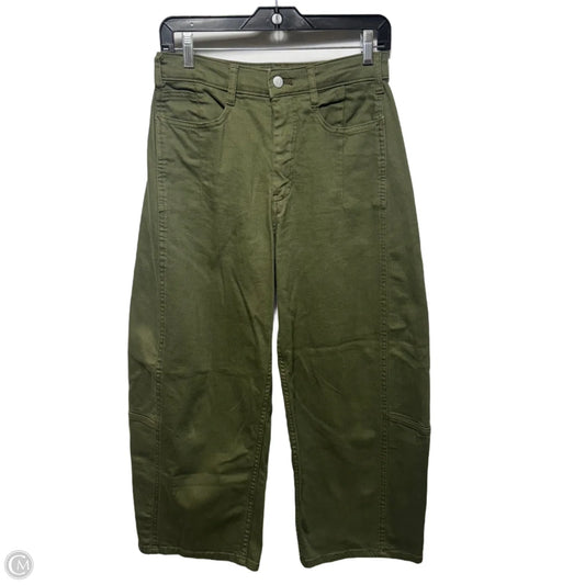 Barrel Leg Pants By Pilcro In Green, Size: 2