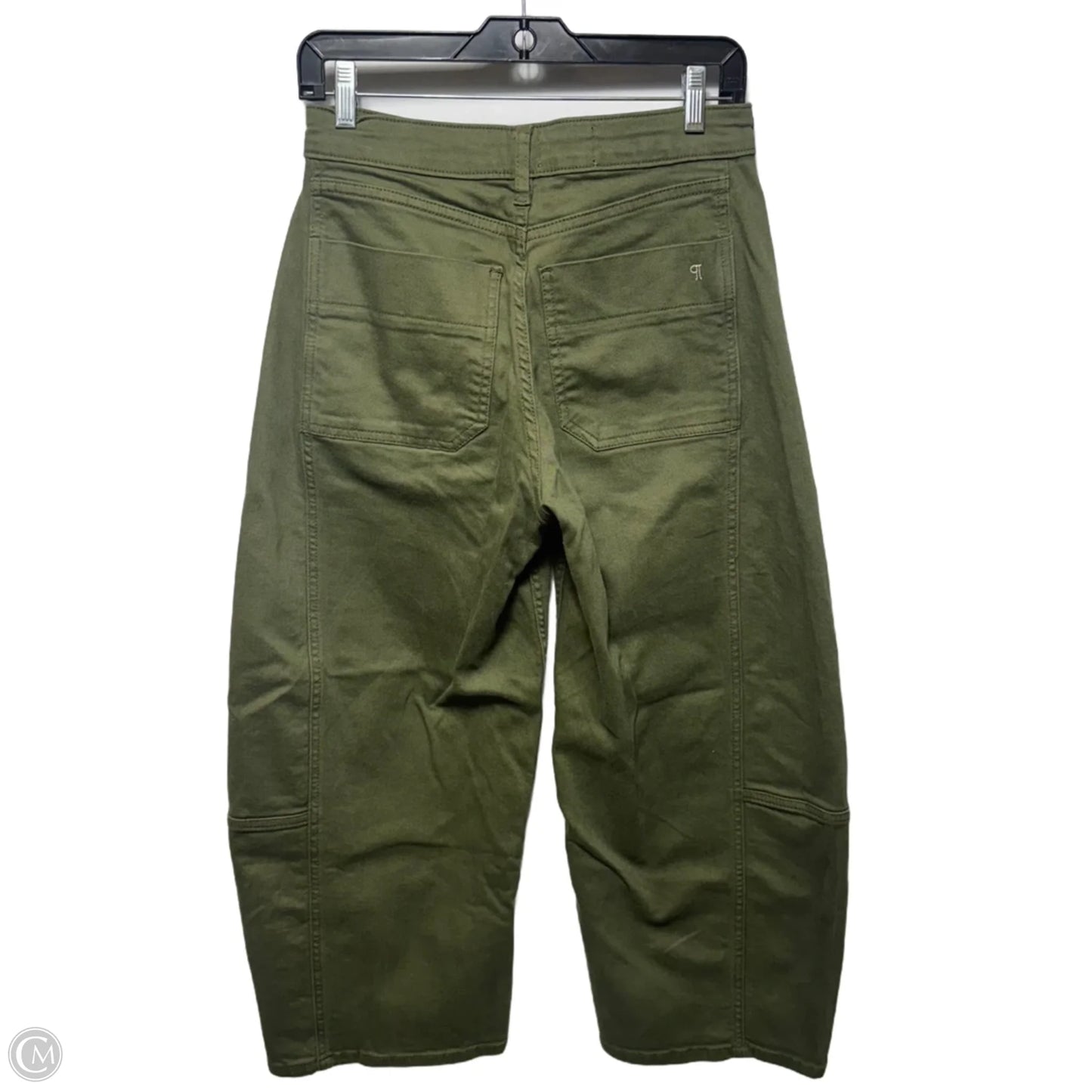 Barrel Leg Pants By Pilcro In Green, Size: 2