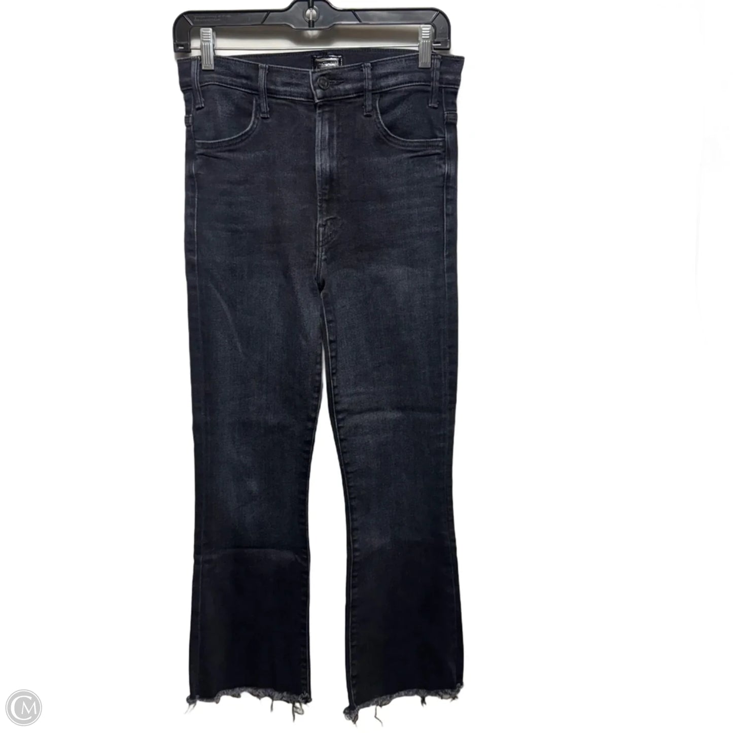 The Hollister Ankle Fray Jeans Boot Cut By Mother In Encounters At Night, Size: 4