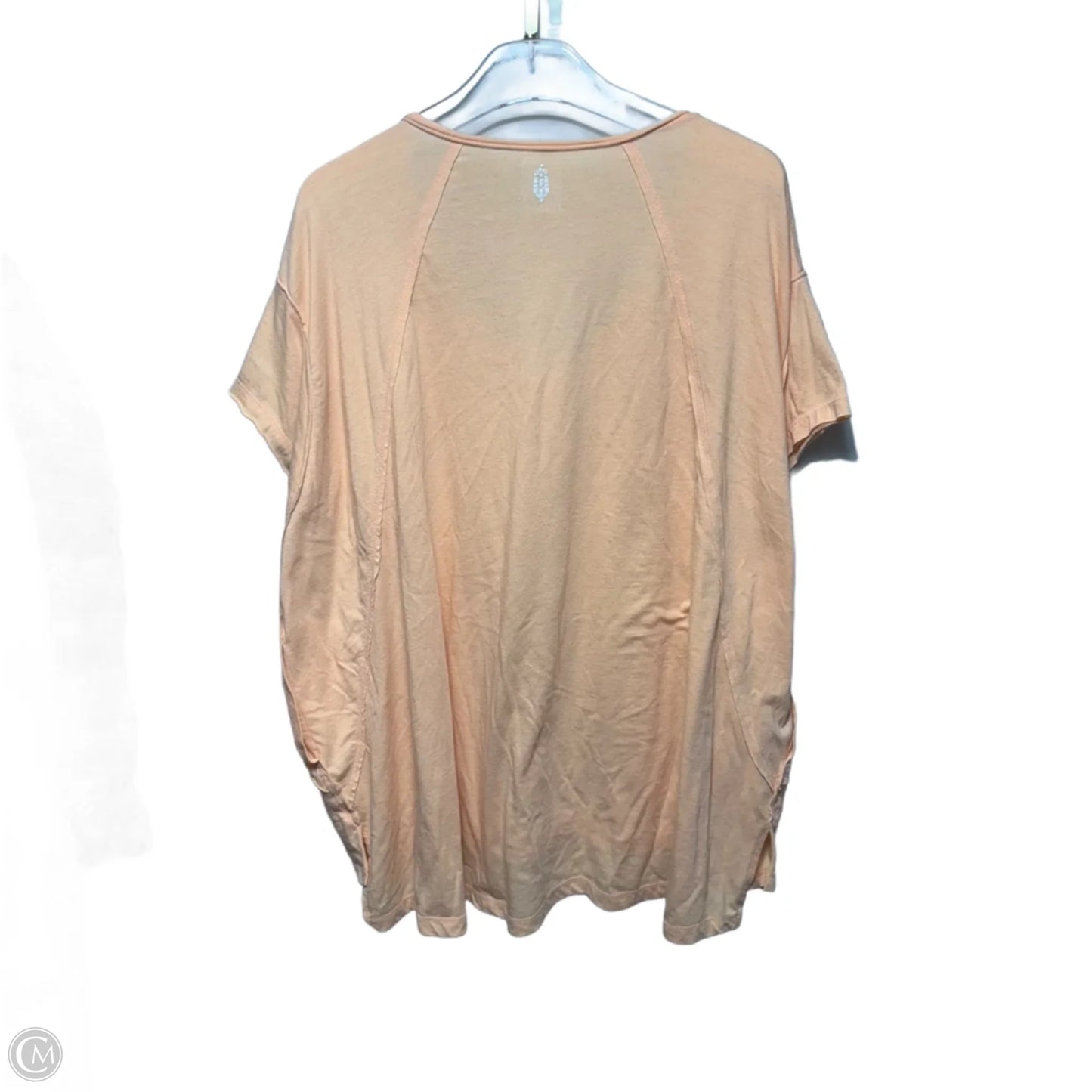 Athletic Top Short Sleeve By Free People In Orange, Size: Xs