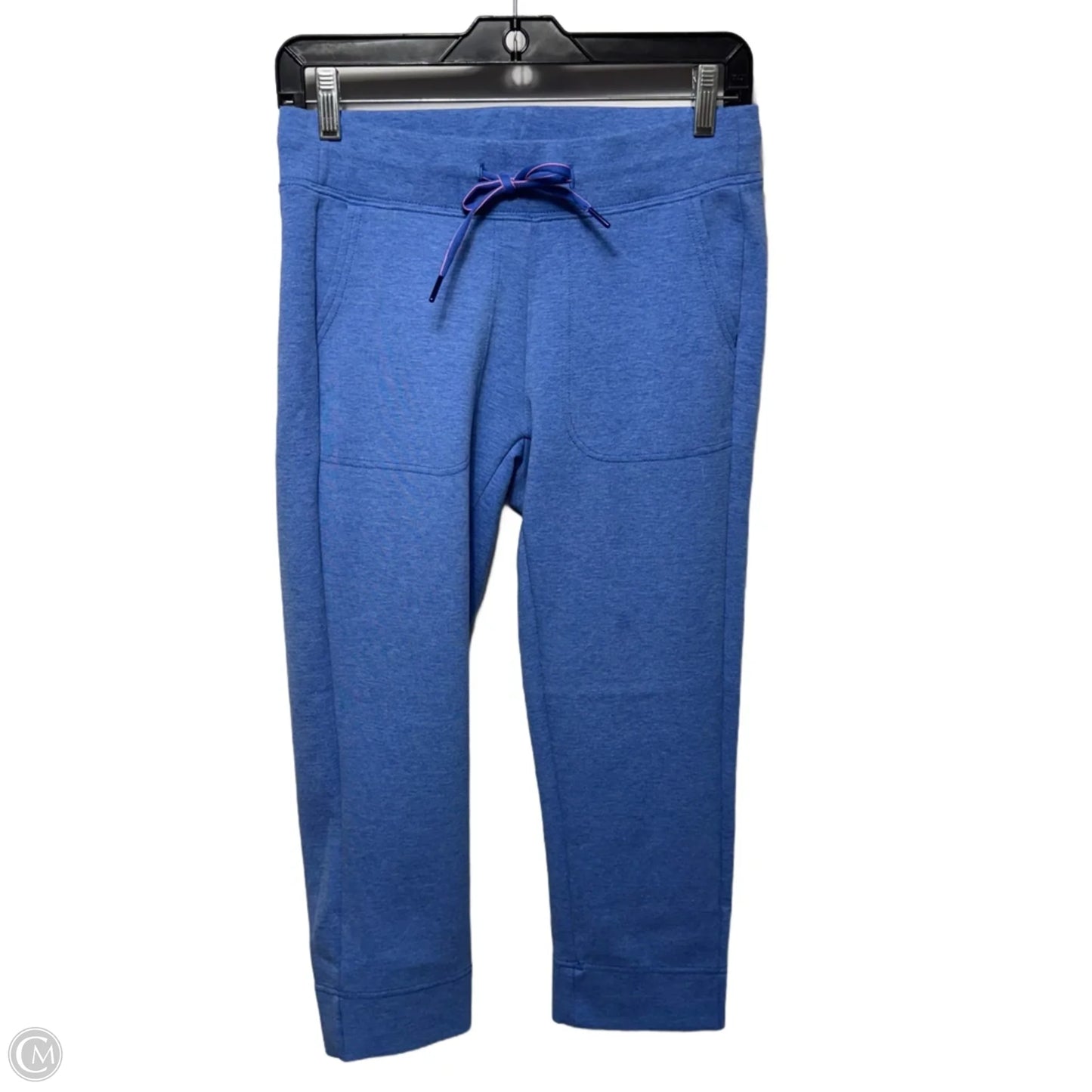 Athletic Capri Pants By The North Face In Blue, Size: S