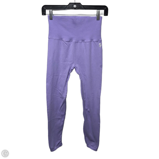 Athletic Leggings By Free People In Purple, Size: M