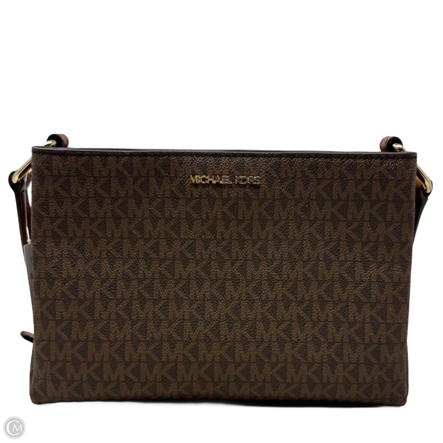 Trisha Triple Compartment Crossbody Designer By Michael Kors, Size: Medium