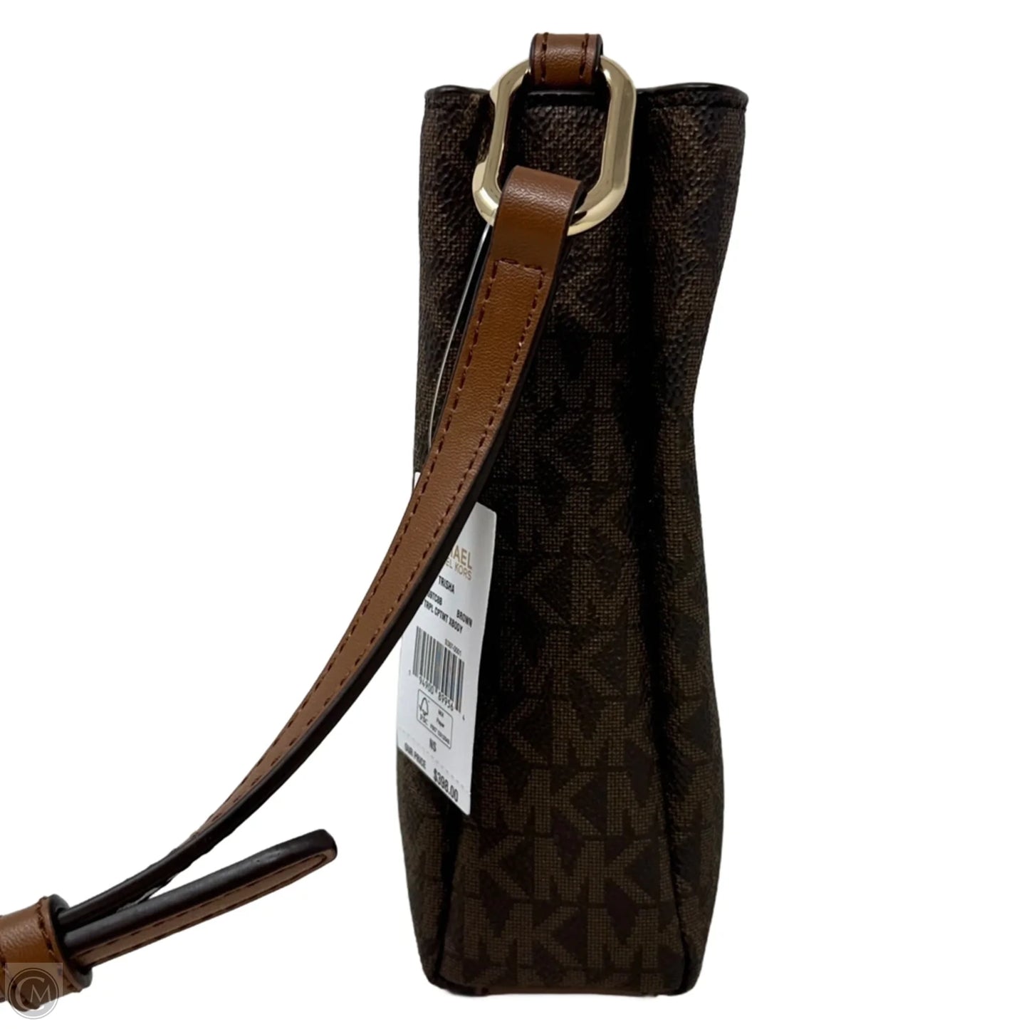 Trisha Triple Compartment Crossbody Designer By Michael Kors, Size: Medium