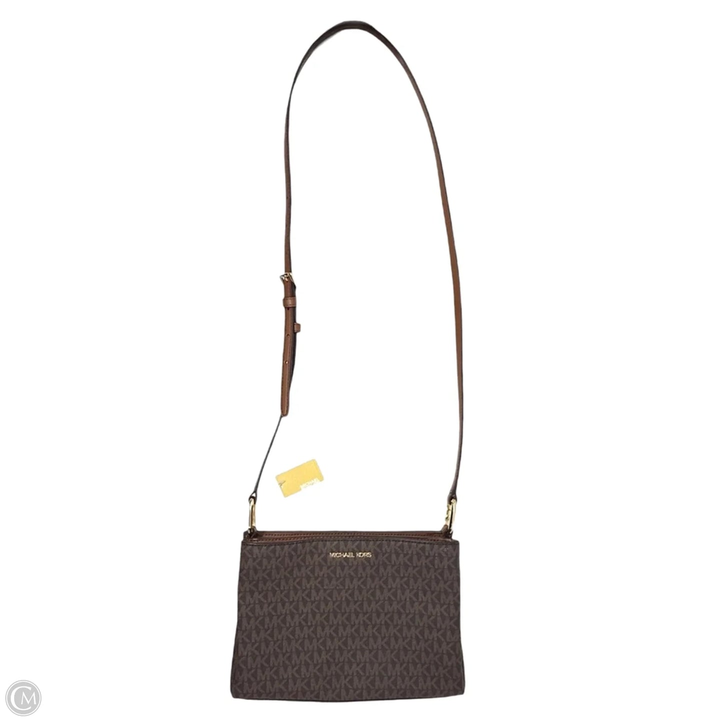 Trisha Triple Compartment Crossbody Designer By Michael Kors, Size: Medium