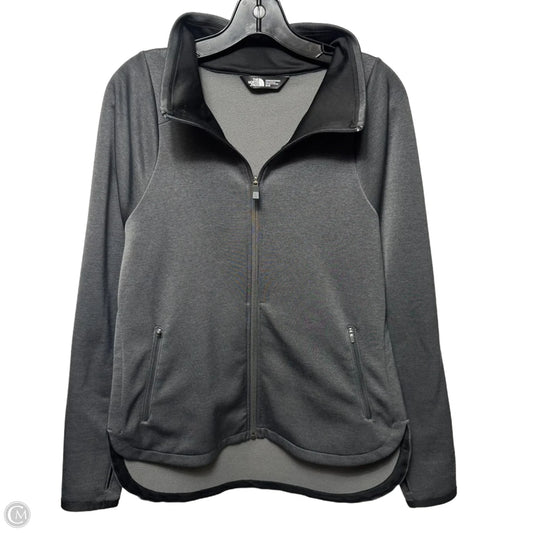 Athletic Jacket By The North Face In Grey, Size: M