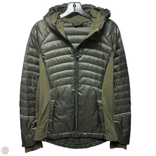 Coat Puffer & Quilted By Lululemon In Green, Size: 6