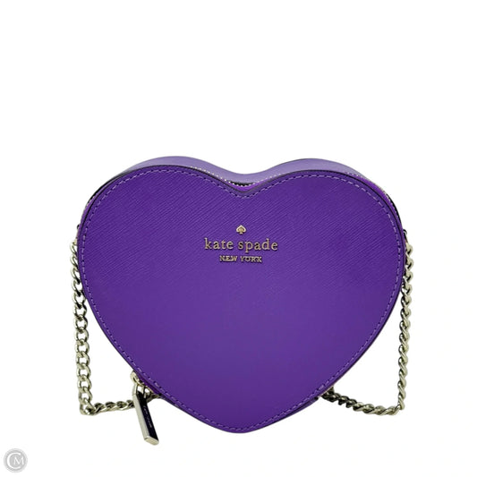 Love Shack Mini Heart Crossbody Bag Designer By Kate Spade, Size: Small