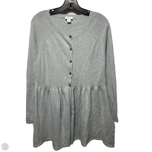 Sweater Cardigan By Sundance In Blue, Size: Xl